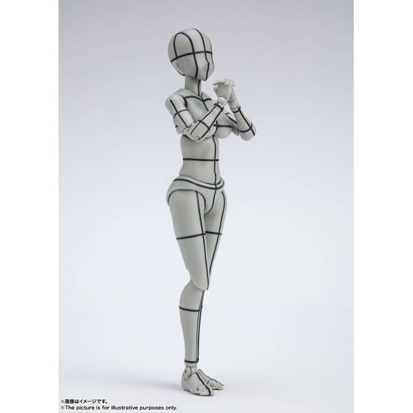 【再販】S.H.Figuarts ボディちゃん -矢吹健太朗- Edition ワイヤーフレーム (Gray Color Ver.)