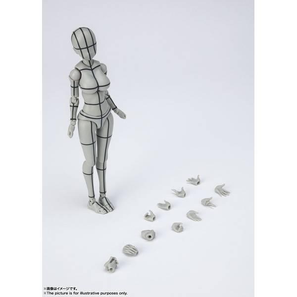 【再販】S.H.Figuarts ボディちゃん -矢吹健太朗- Edition ワイヤーフレーム (Gray Color Ver.)