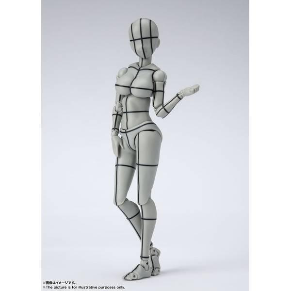 【再販】S.H.Figuarts ボディちゃん -矢吹健太朗- Edition ワイヤーフレーム (Gray Color Ver.)