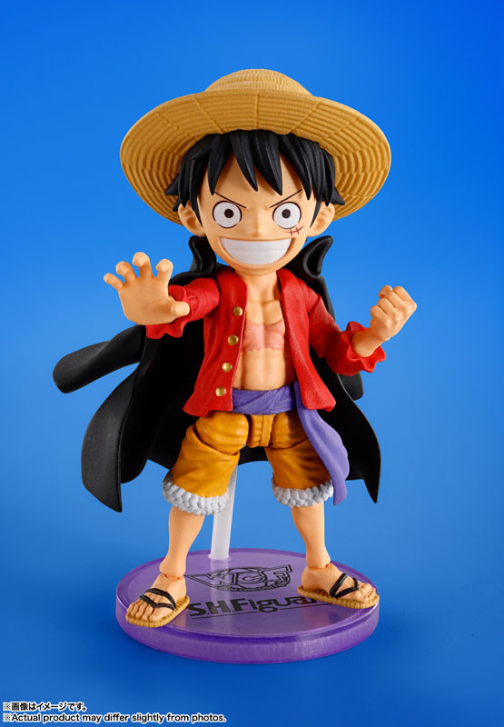 ワールドコレクタブルフィギュア×S.H.Figuarts モンキー・D