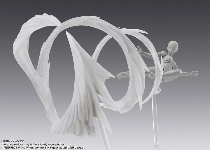 魂EFFECT WIND White Ver. for S.H.Figuarts