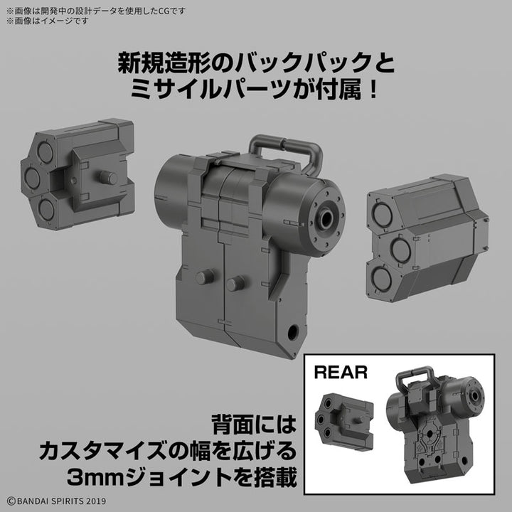 30MM bEXM-6 ラウンドノヴァI 1/144スケール