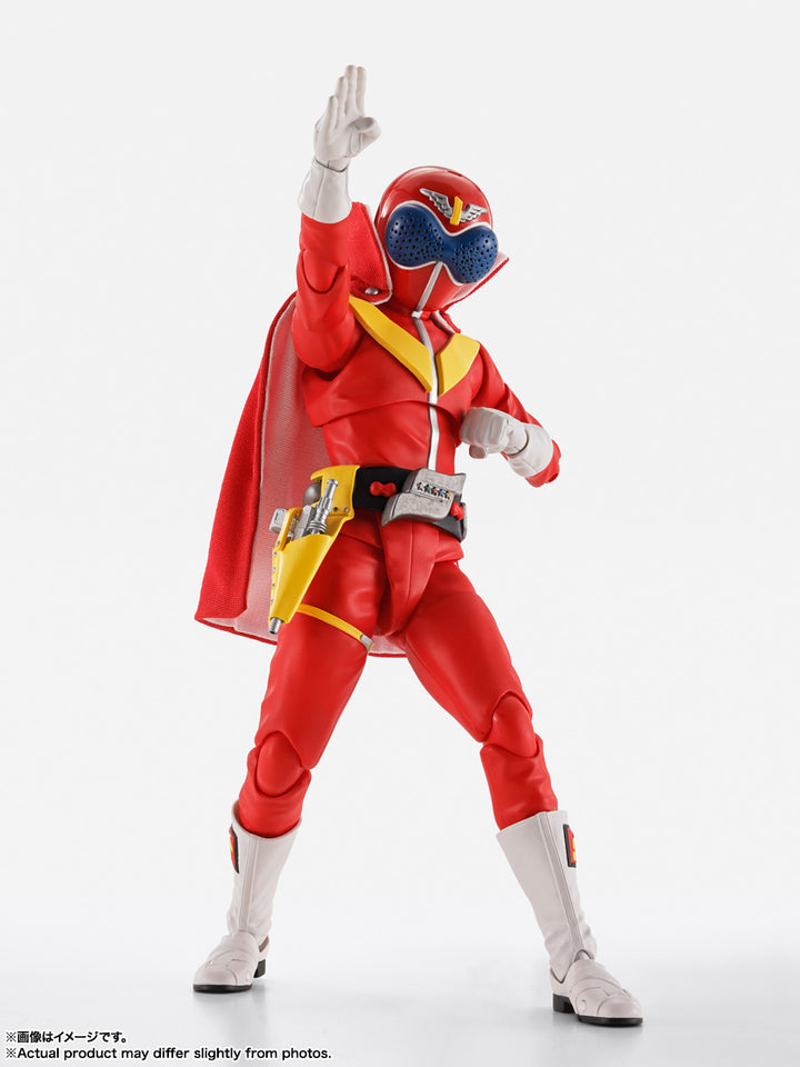S.H.Figuarts(真骨彫製法) アカレンジャー スーパー戦隊 50th Anniversary Ver.（初回限定台座付属）