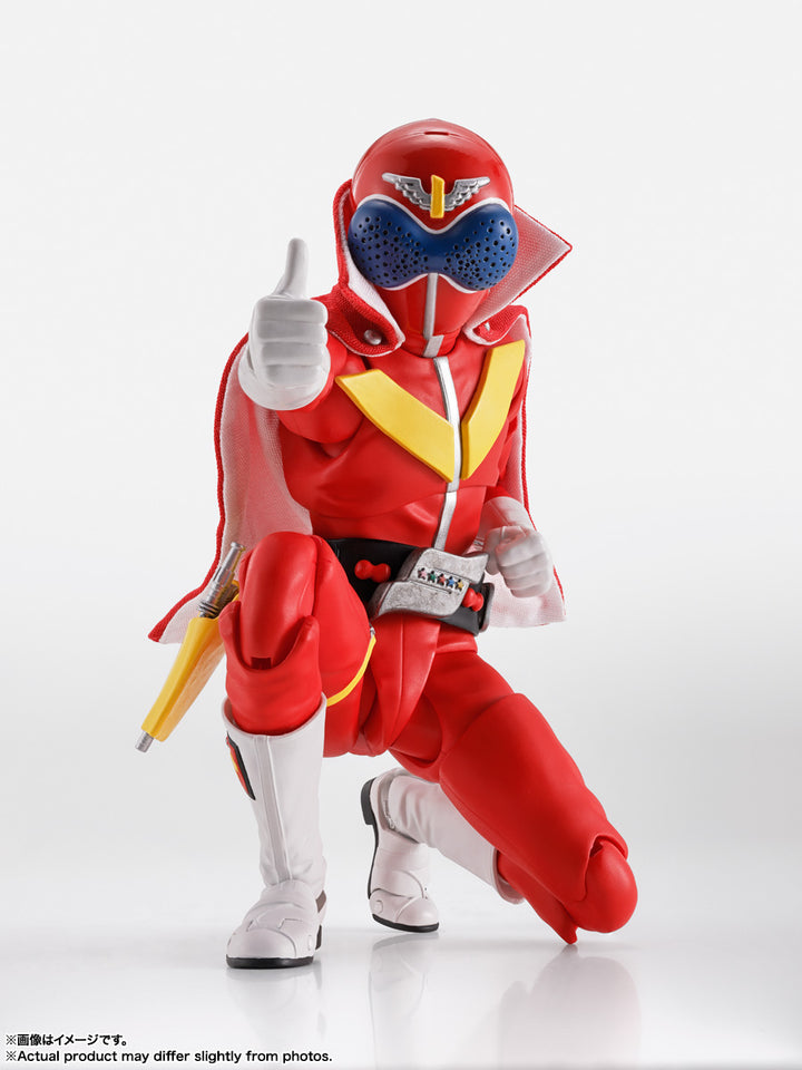 S.H.Figuarts(真骨彫製法) アカレンジャー スーパー戦隊 50th Anniversary Ver.（初回限定台座付属）