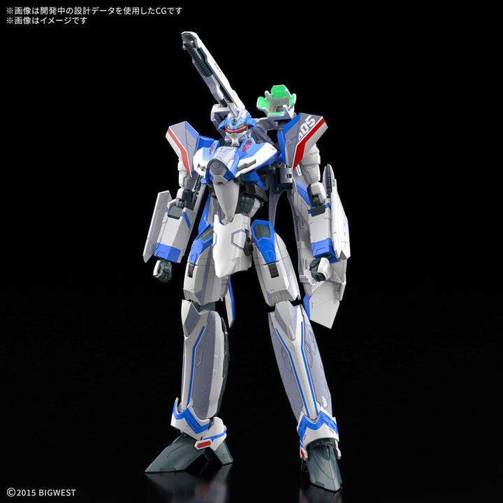 HG VF-31J ジークフリード (ハヤテ・インメルマン機) デラックスセット 1/100スケール
