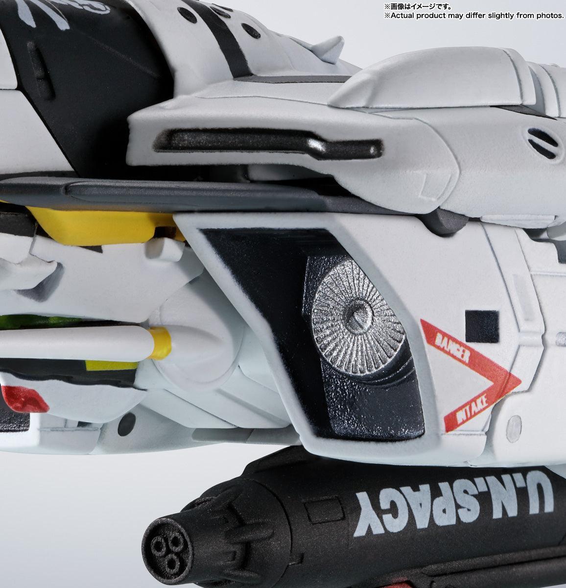 BANDAI VF-OS PHOENIX (ロイ・フォッカー専用) HI-METAL R VF-0Sフェニックス(ロイ・フォッカー機) + QF-2200D