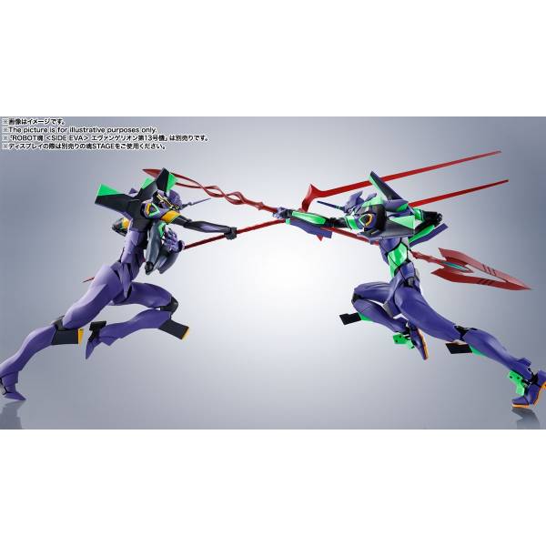ROBOT魂 ＜SIDE EVA＞ エヴァンゲリオン初号機+カシウスの槍（リニューアルカラーエディション）（再販版）