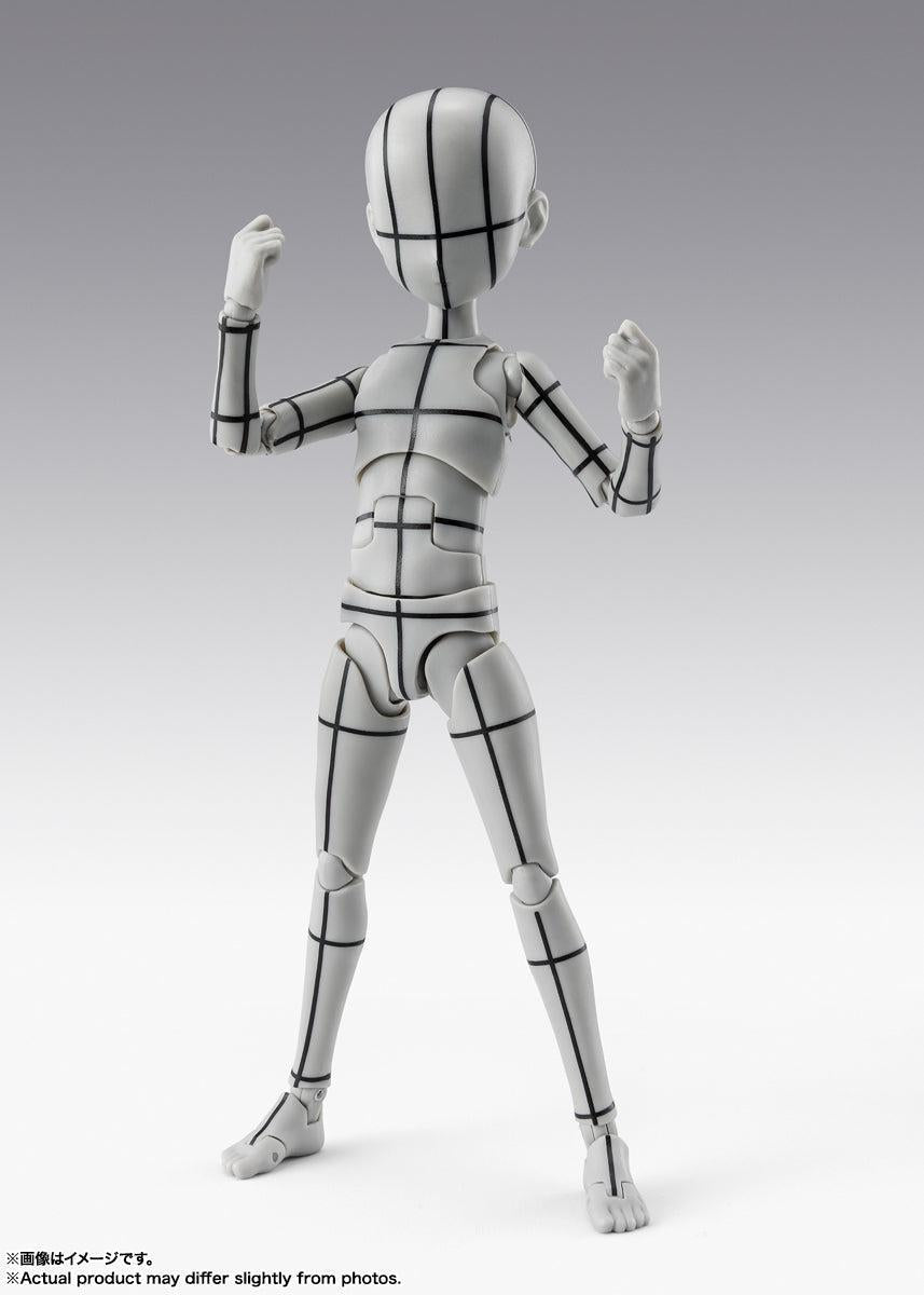 S.H.Figuarts ボディくん -杉森建- Edition-ワイヤーフレーム-(Gray Color Ver.)