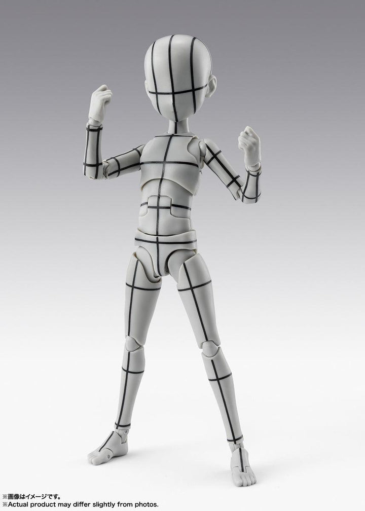 S.H.Figuarts ボディくん -杉森建- Edition-ワイヤーフレーム-(Gray Color Ver.)