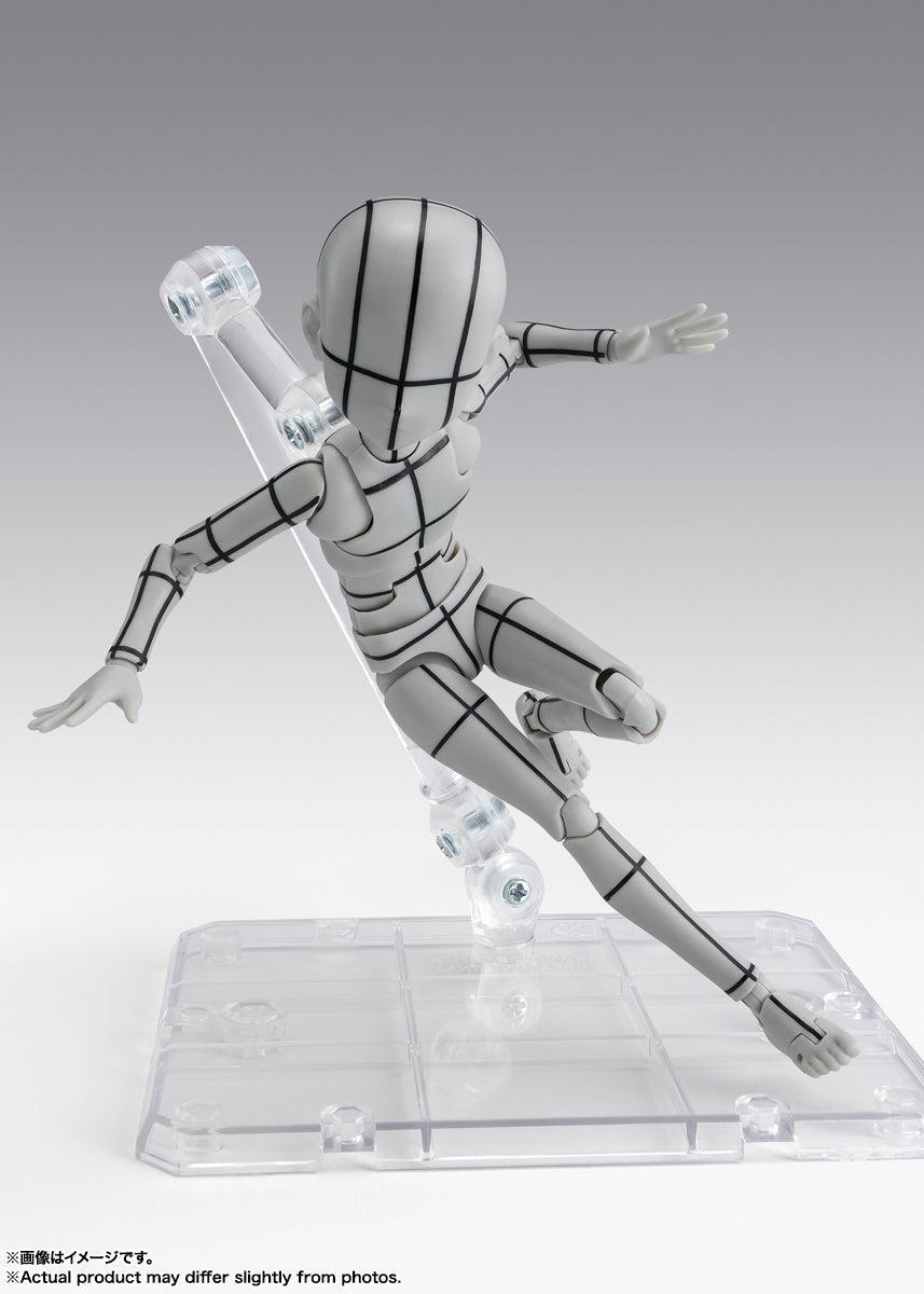 S.H.Figuarts ボディくん -杉森建- Edition-ワイヤーフレーム-(Gray Color Ver.)