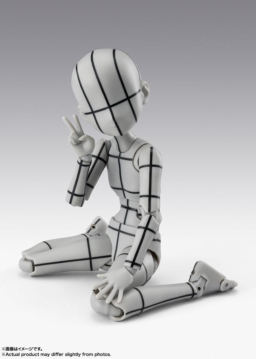 S.H.Figuarts ボディちゃん -杉森建- Edition-ワイヤーフレーム-(Gray Color Ver.)