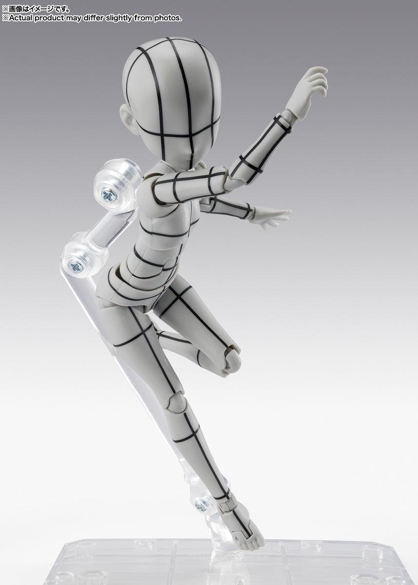 S.H.Figuarts ボディちゃん -杉森建- Edition-ワイヤーフレーム-(Gray Color Ver.)