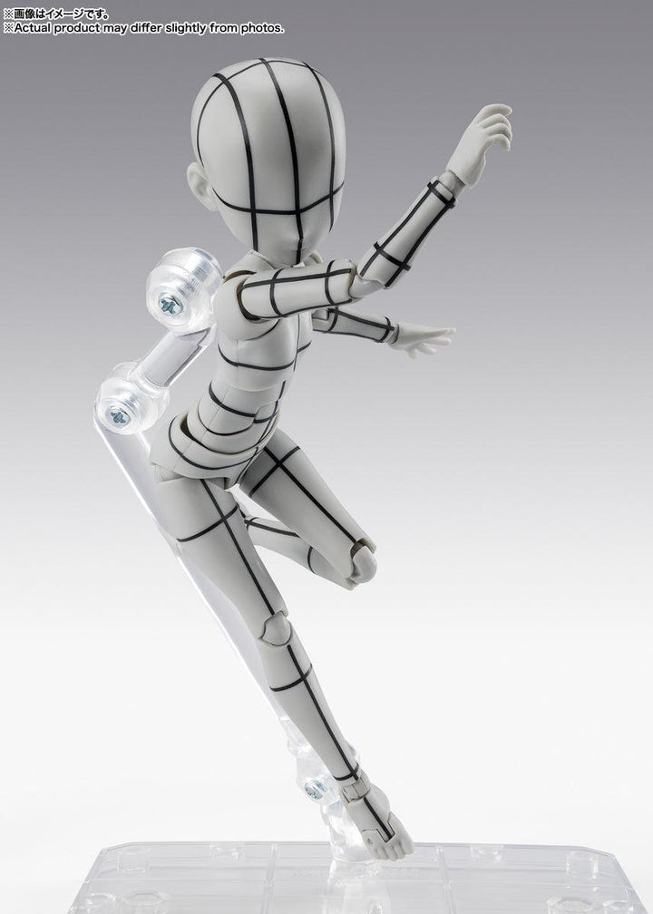 S.H.Figuarts ボディちゃん -杉森建- Edition-ワイヤーフレーム-(Gray Color Ver.)