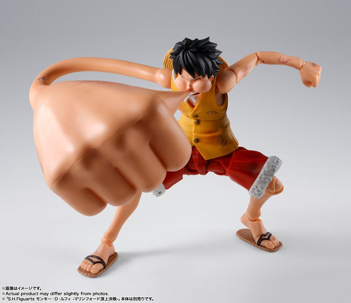 S.H.Figuarts モンキー・D・ルフィ -マリンフォード頂上決戦- “ギア3” オプションパーツセット