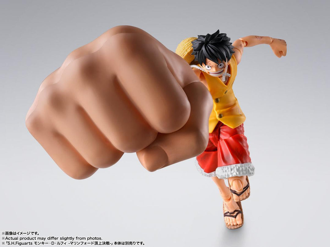 S.H.Figuarts モンキー・D・ルフィ -マリンフォード頂上決戦- “ギア3” オプションパーツセット