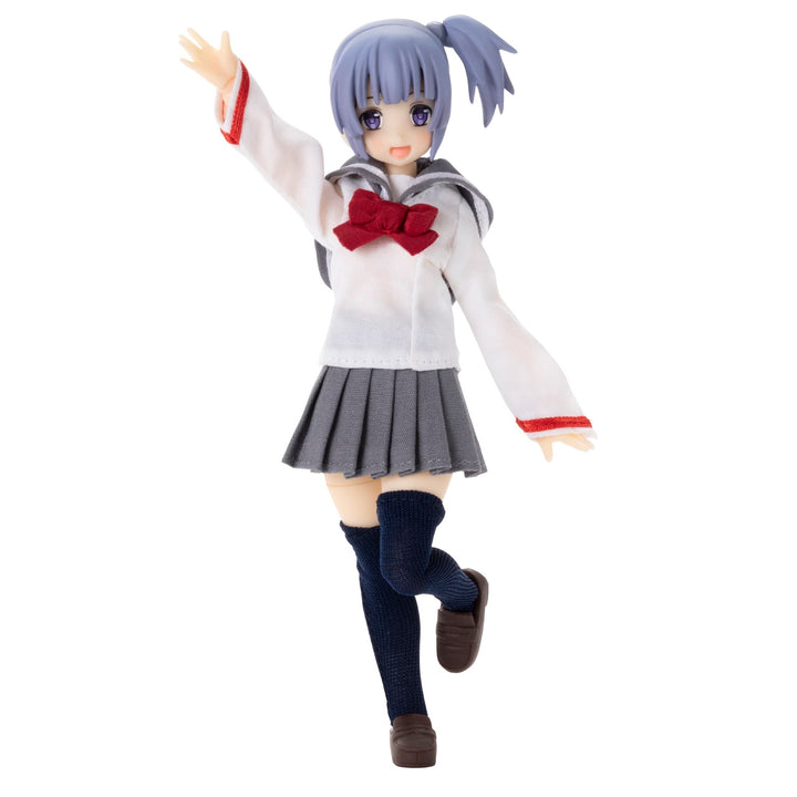 カスタムリリィ TYPE-A ヘッドパーツセット（青藤色） 1/12スケール