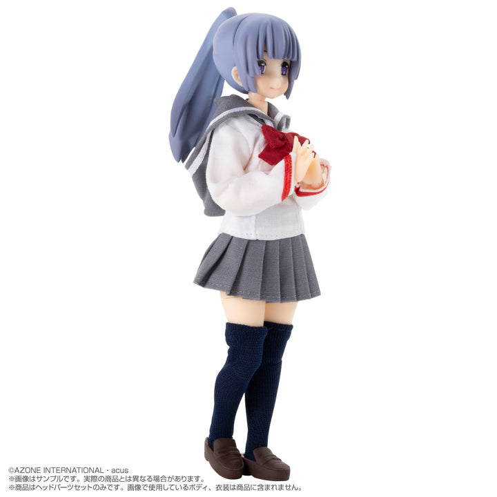 カスタムリリィ TYPE-A ヘッドパーツセット（青藤色） 1/12スケール