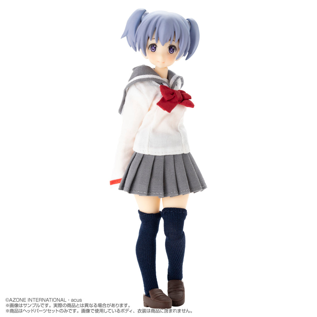 カスタムリリィ TYPE-C ヘッドパーツセット（青藤色） 1/12スケール