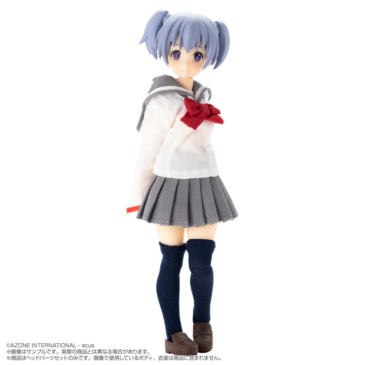 カスタムリリィ TYPE-C ヘッドパーツセット（青藤色） 1/12スケール