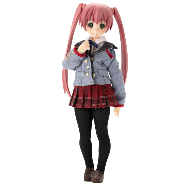 カスタムリリィ TYPE-C ヘッドパーツセット（紅藤色） 1/12スケール