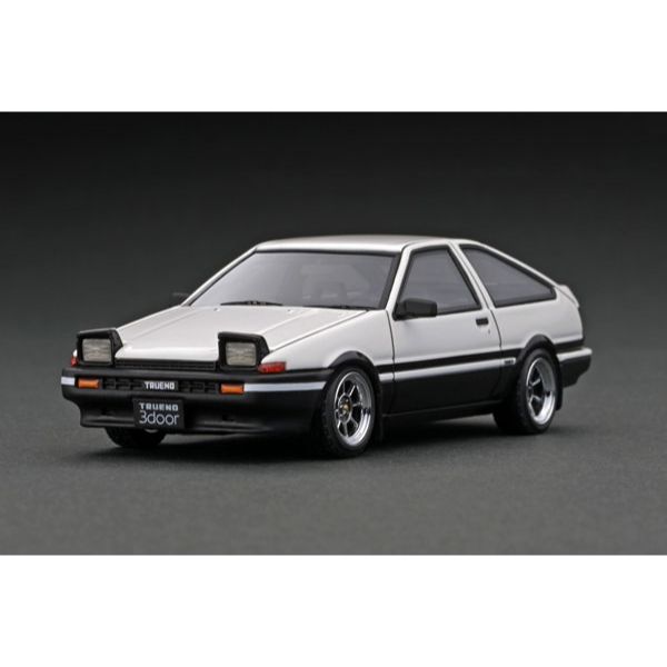 ignition model(イグニッションモデル) トヨタ スプリンター トレノ 3Dr GT Apex AE86 ホワイト/ブラック 1/43スケール 塗装済みミニカー