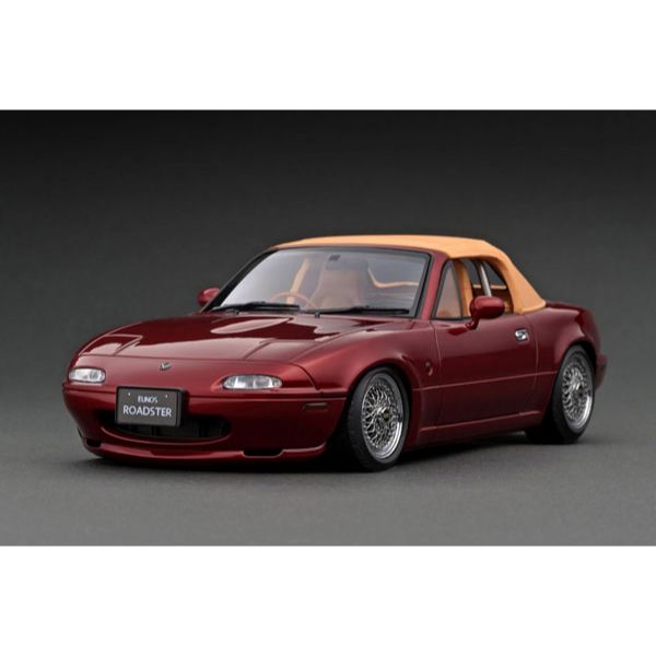 Ignition Model イグニッションモデル 18 ミニカー レジン プロポーションモデル 2005年モデル 三菱 Mitsubishi Lancer Evolution Wagon (CT9W)  レッド