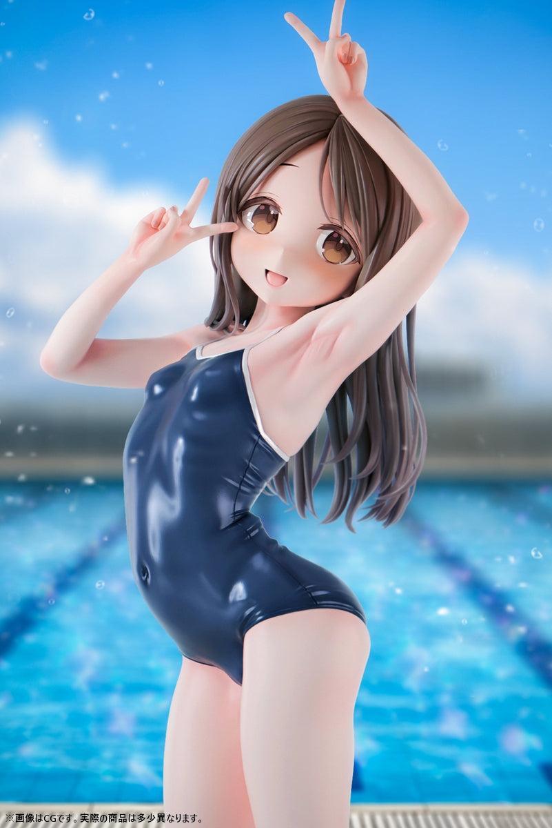 スク水部 小花りな 塗装済み完成品フィギュア 1/5スケール