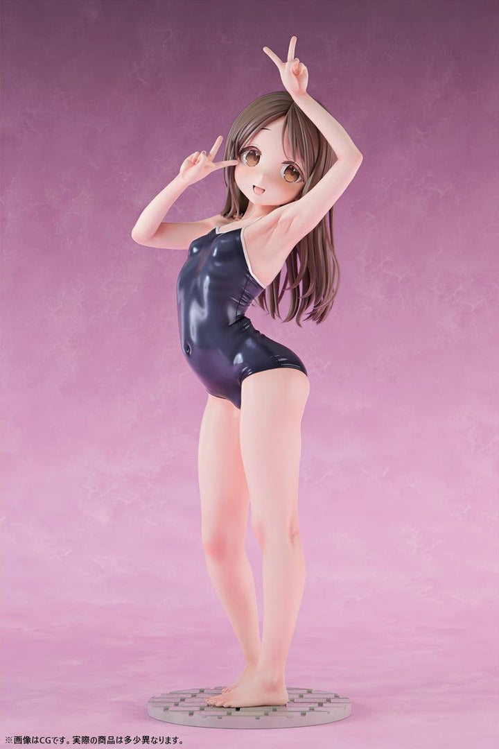 スク水部 小花りな 塗装済み完成品フィギュア 1/5スケール
