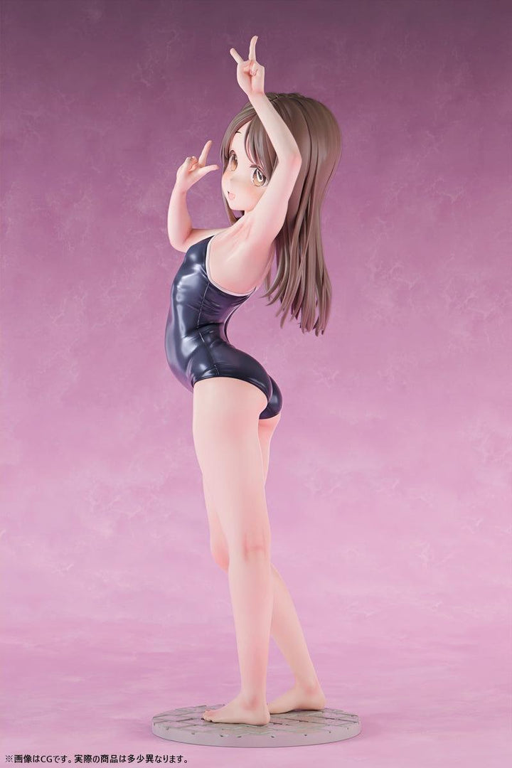 スク水部 小花りな 塗装済み完成品フィギュア 1/5スケール