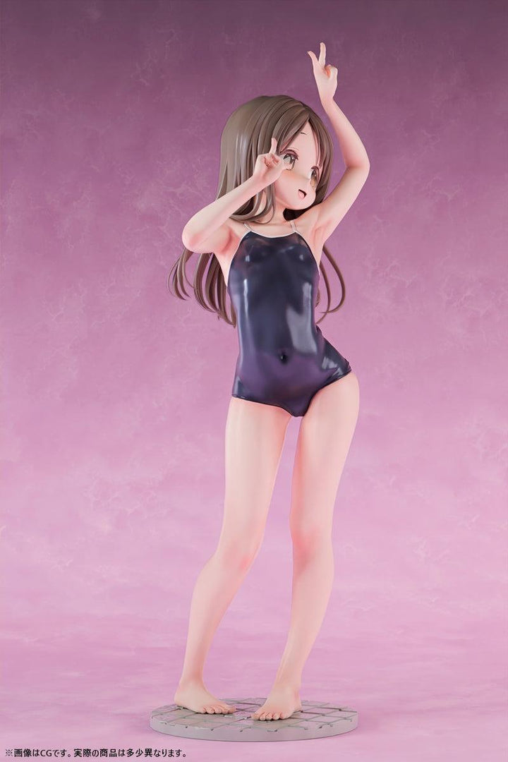スク水部 小花りな 塗装済み完成品フィギュア 1/5スケール