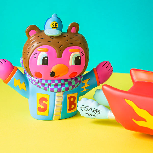 SUNDAY BEAR RED CAR / Rob Kidney