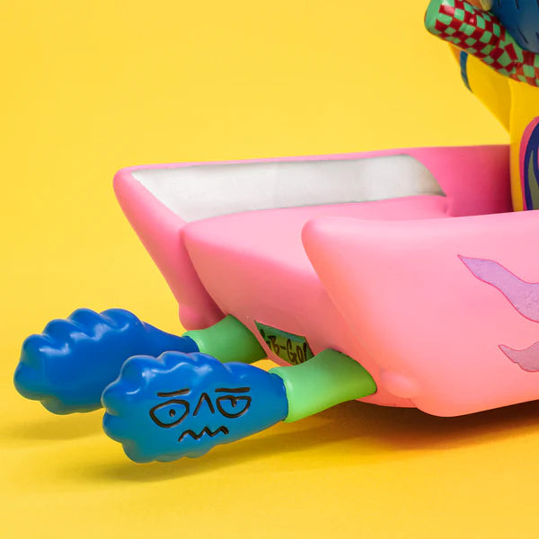 SUNDAY BEAR PINK CAR / Rob Kidney