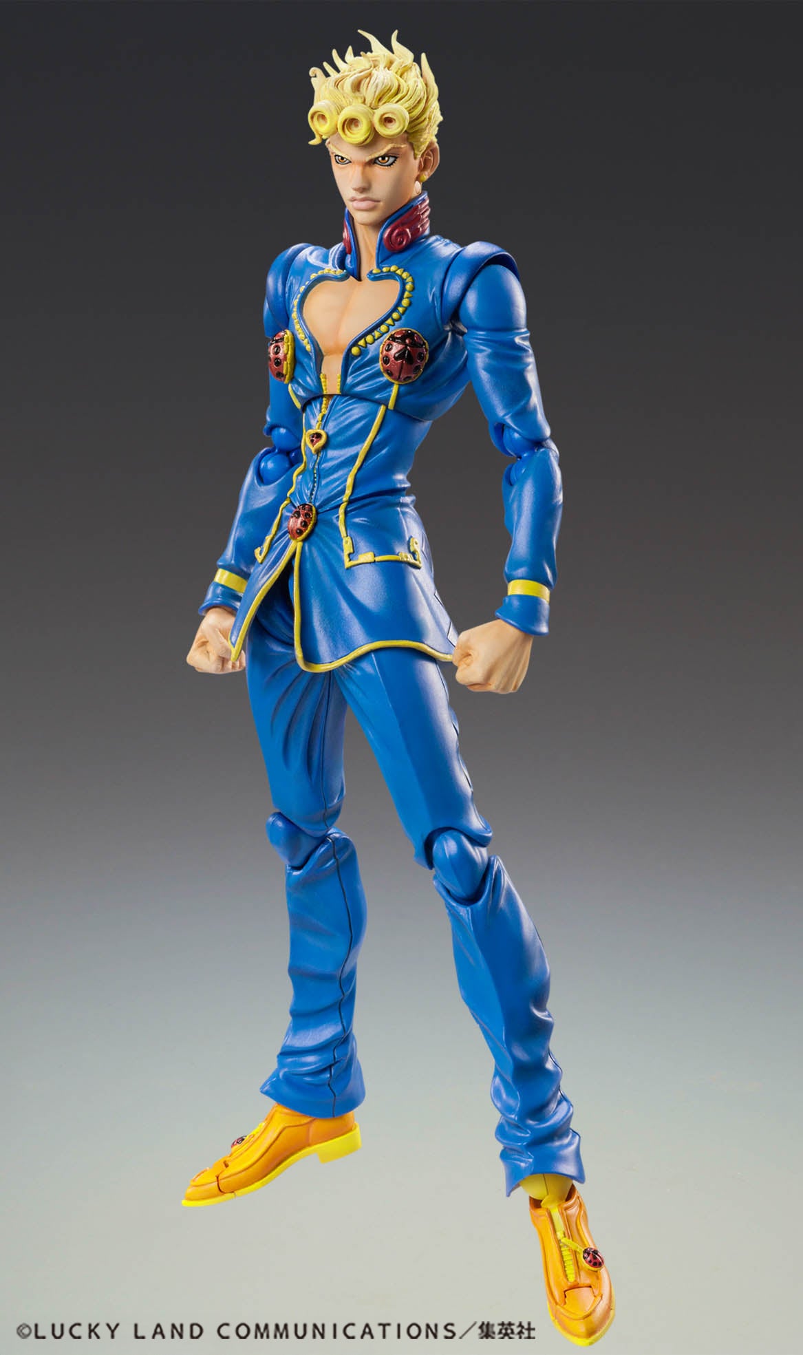 ジョジョの奇妙な冒険 ジョルノ・ジョバァーナ セカンド スワロフスキー限定版 MEDICOS ONLINESHOP限定【完全受注限定生産】超像可動『ジョジョ