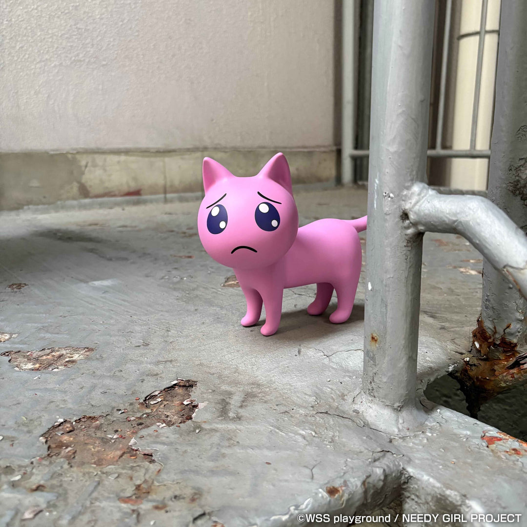 ぴえん猫ソフビ