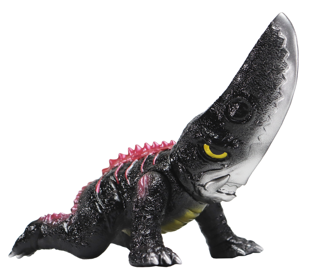 ゴジラフィギュア 黒 ビンテージ レトロ ガメラ 怪獣 ミドルサイズガメラシリーズ 【第4弾】ギロン レトロブラック
