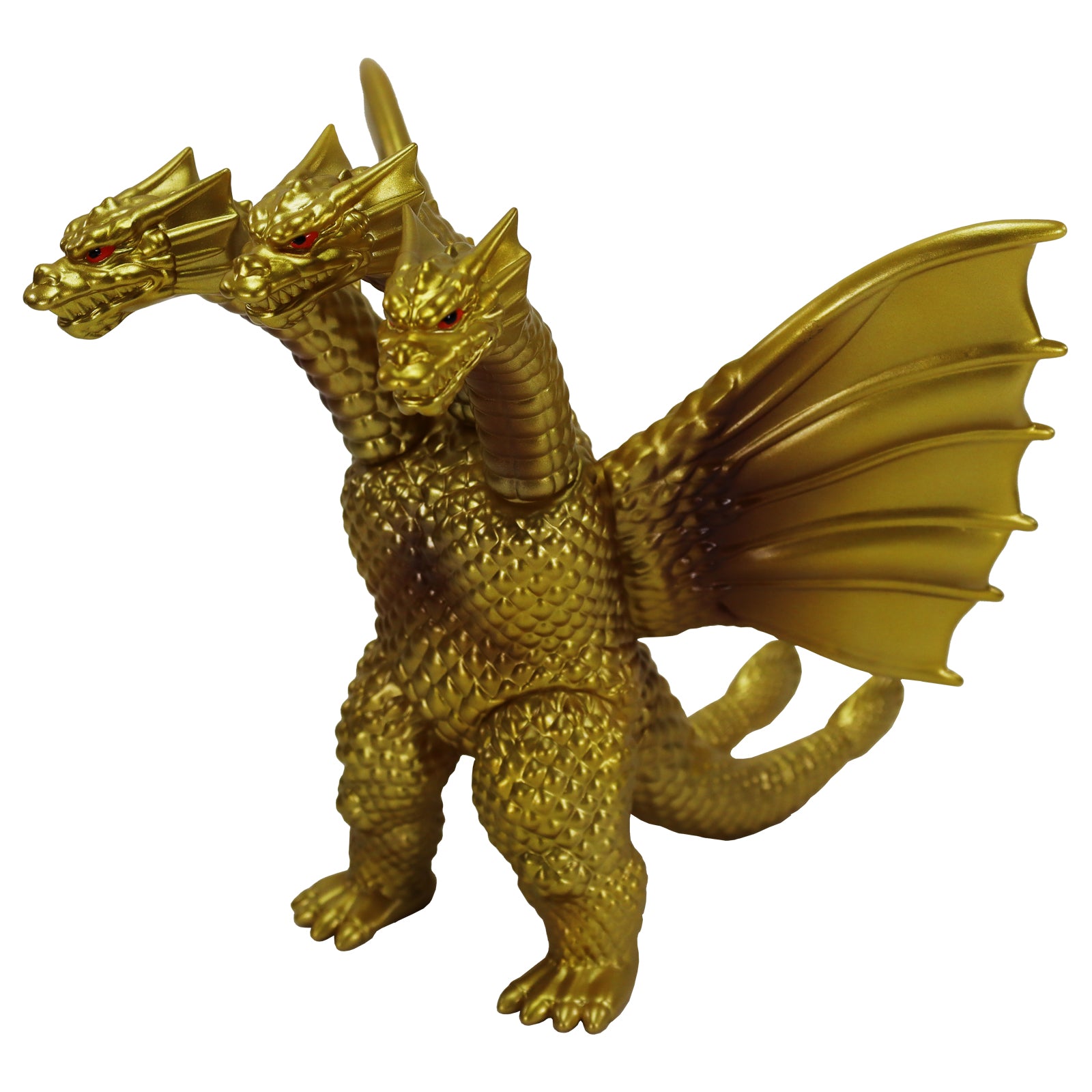 ブルマァク　ゴジラ怪獣　キングギドラ　スタンダードサイズ　開封品 ブルマァク キングギドラ スタンダードサイズ 当時物 展示中 in