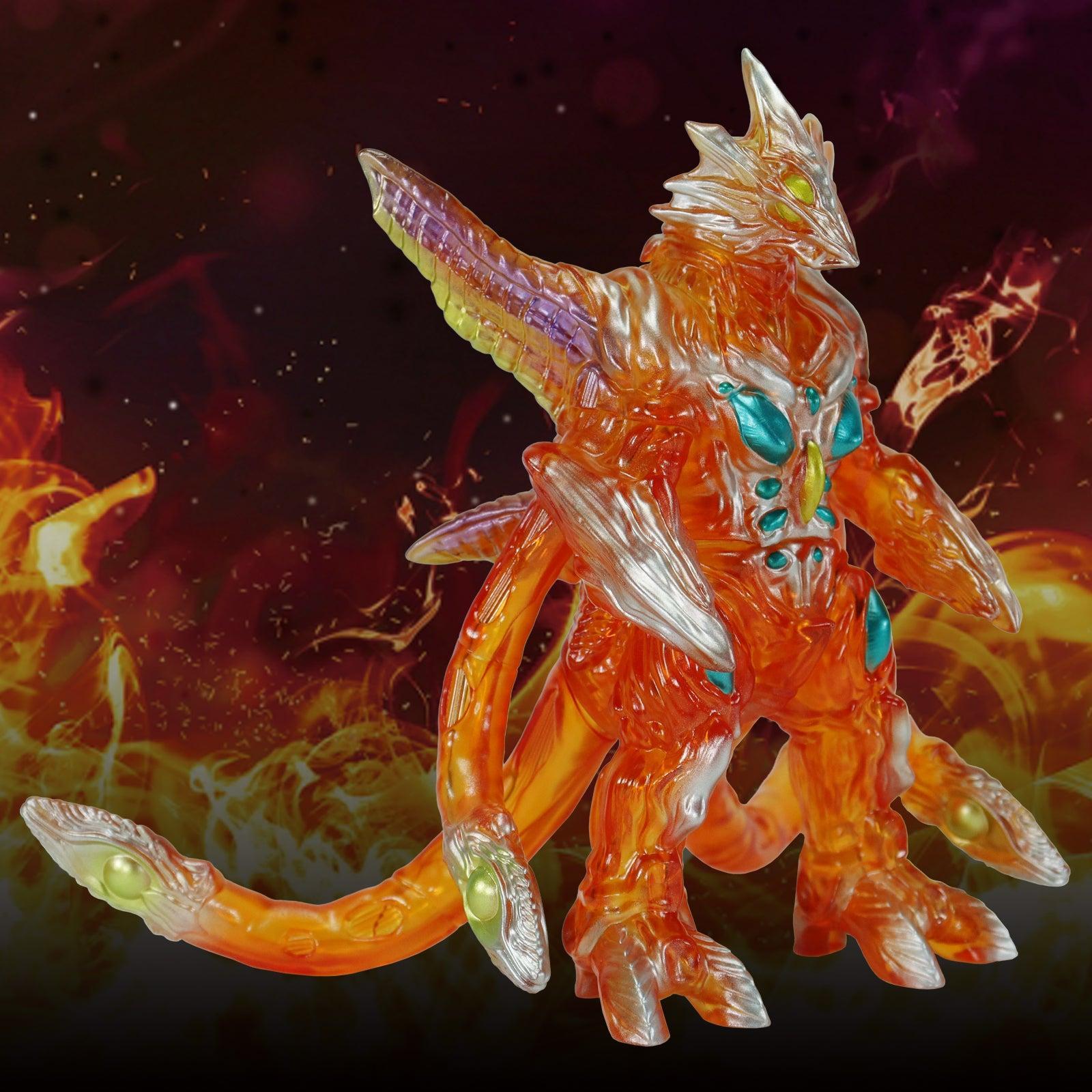 妖塊 E.ムランジーニョ クリアオレンジ 妖塊E.ムランジーニョvar.burning MUDZILLA レッドクラック仕様 数が