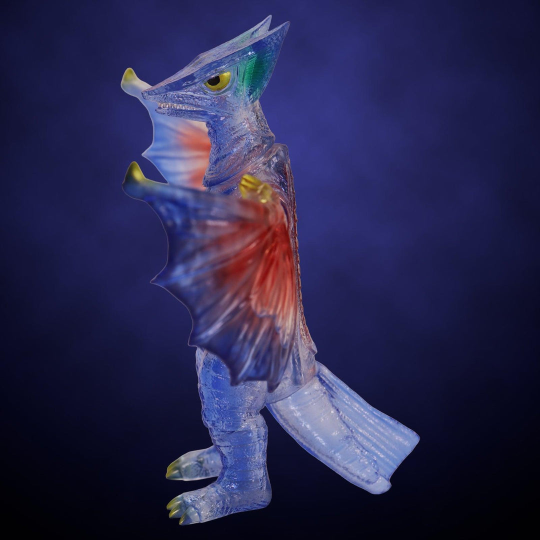 ミドルサイズガメラシリーズ 【第9弾】ギャオス（1967）レトロブルークリア Ver.