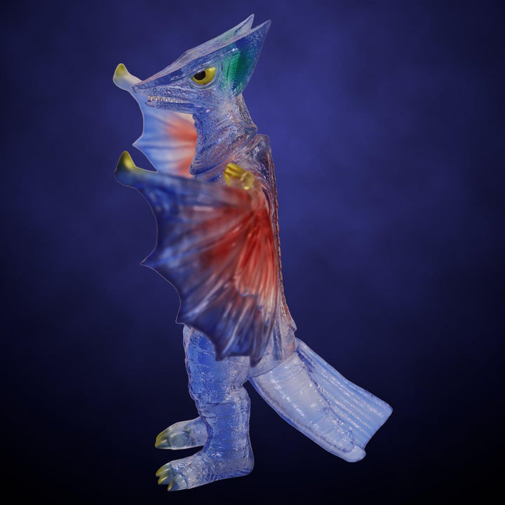 ミドルサイズガメラシリーズ 【第9弾】ギャオス（1967）レトロブルークリア Ver.