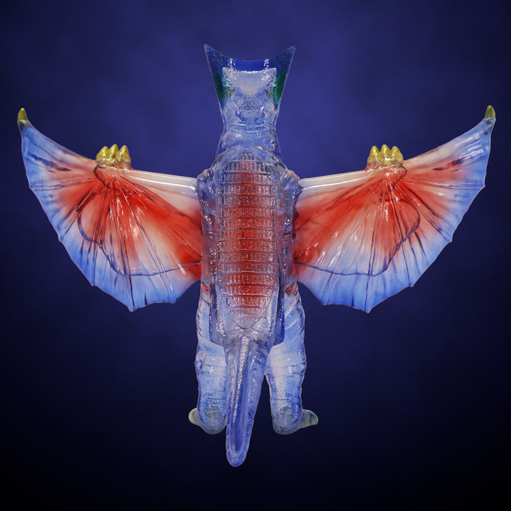 ミドルサイズガメラシリーズ 【第9弾】ギャオス（1967）レトロブルークリア Ver.