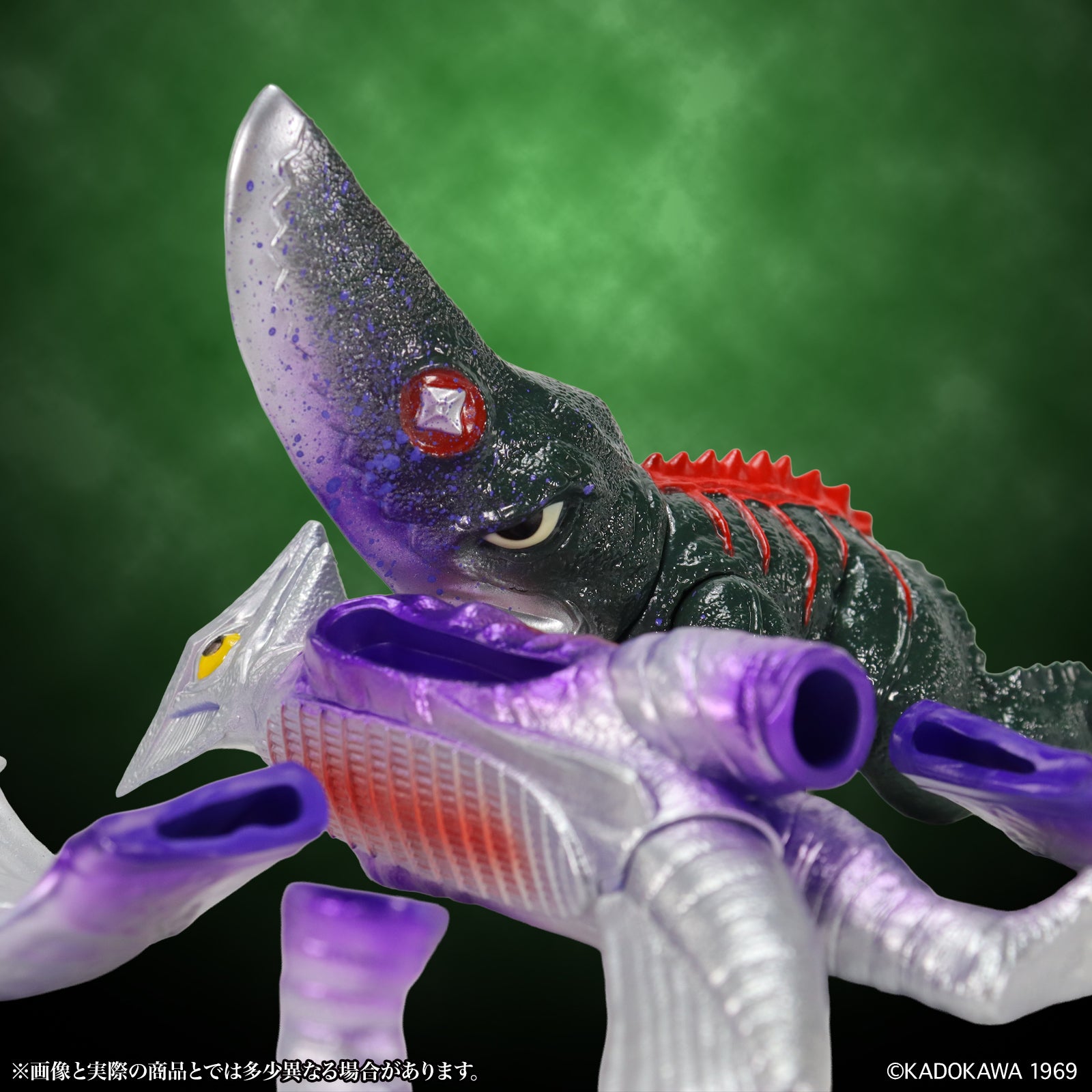 ミドルサイズガメラシリーズ 【第10弾】ギロン 宇宙ギャオスイメージ