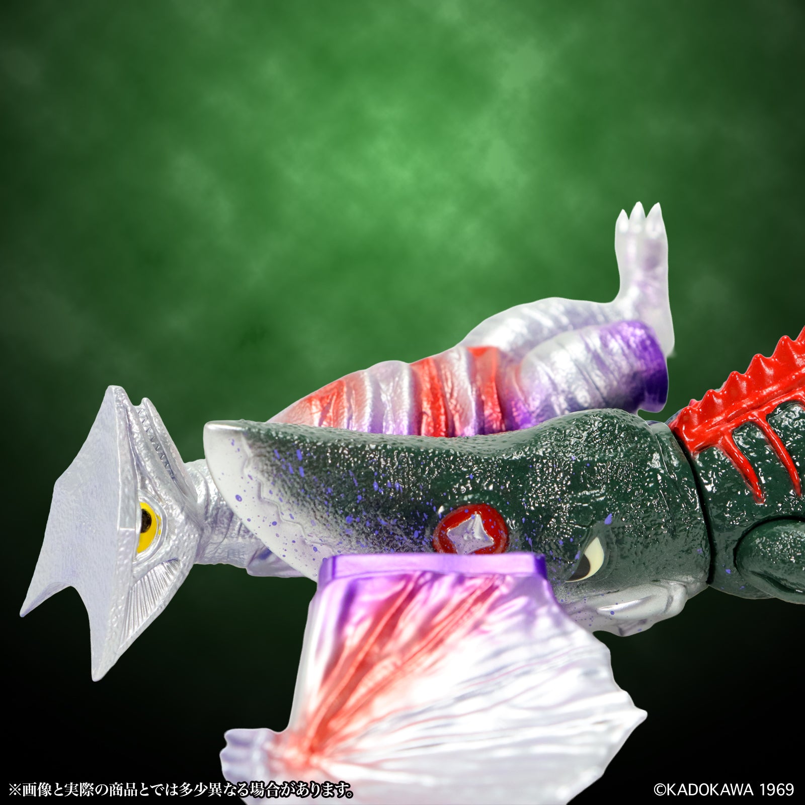 ミドルサイズガメラシリーズ 【第10弾】ギロン 宇宙ギャオスイメージ