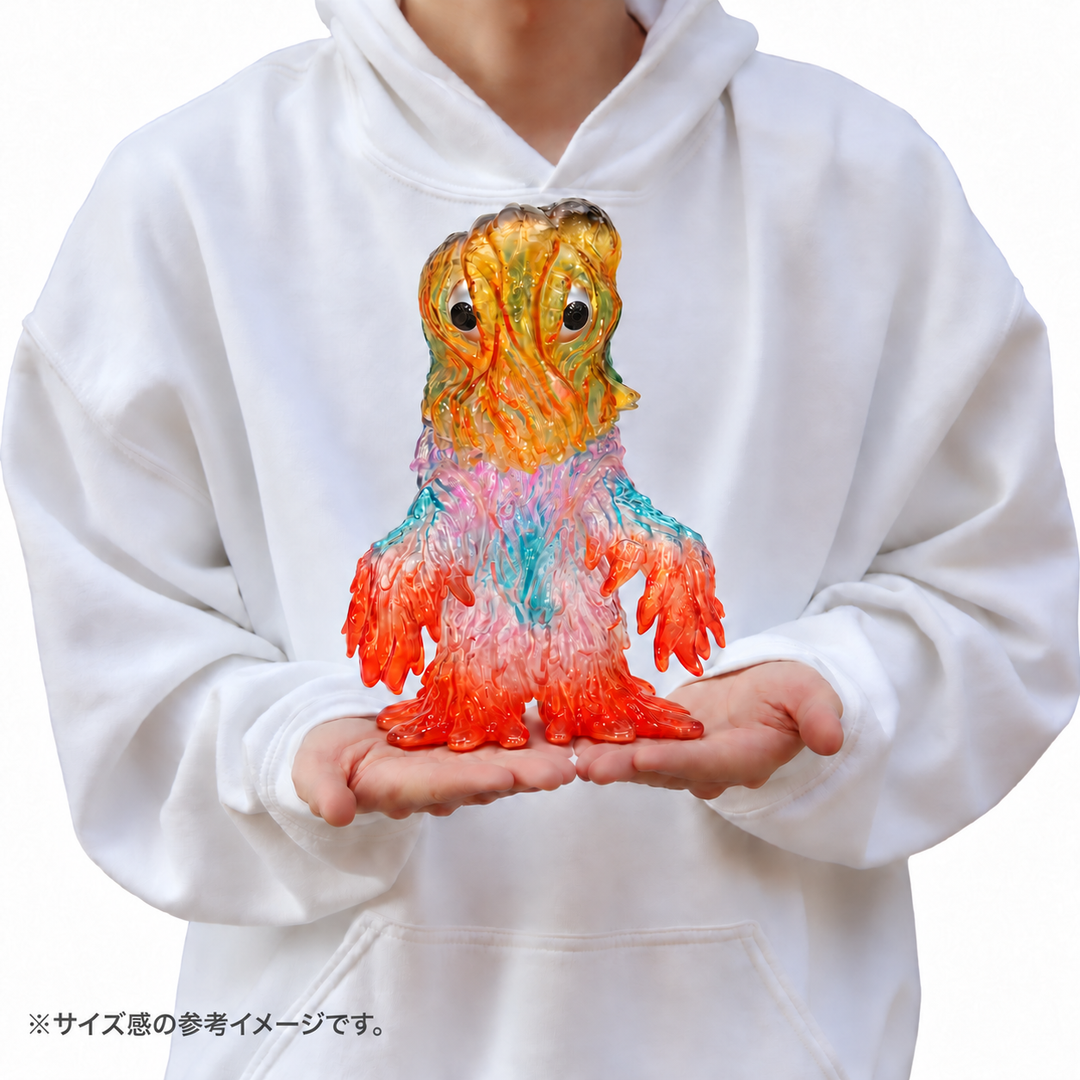 BIGレトロソフビシリーズ ヘドラ サイケデリッククリア Ver.