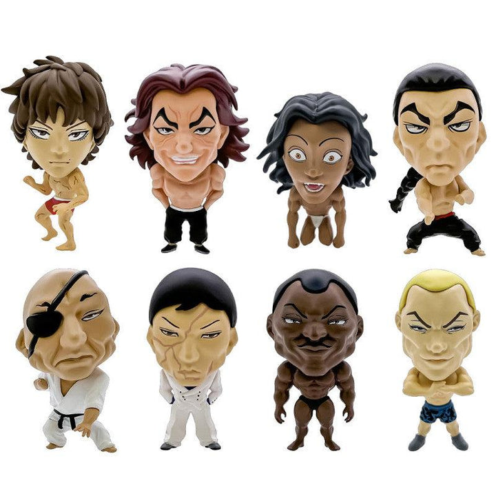[BOX販売]16dトレーディングフィギュアコレクション 範馬刃牙 -8個入りBOX-