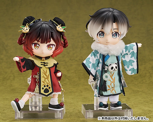 ねんどろいどどーる 中華風 おようふくセット パンダ火鍋：ハッカク