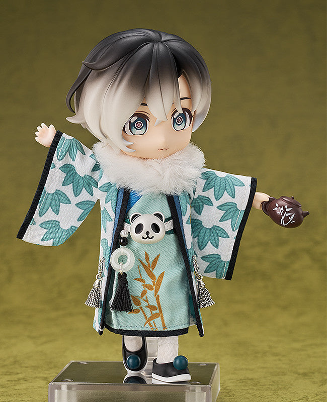 ねんどろいどどーる 中華風 おようふくセット パンダ麻雀：ローリエ