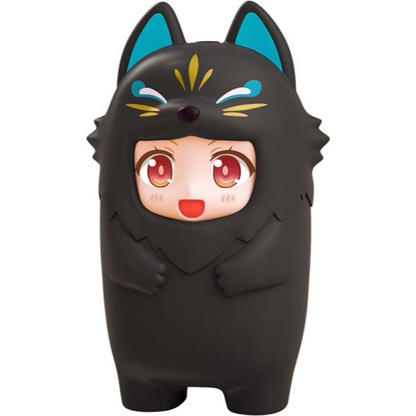 ねんどろいどもあ きぐるみフェイスパーツケース(黒狐)