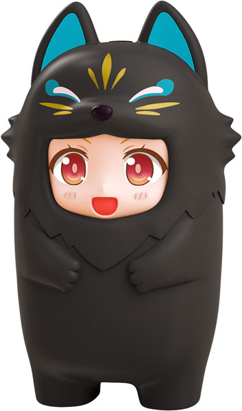 ねんどろいどもあ きぐるみフェイスパーツケース(黒狐)