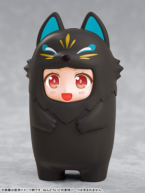ねんどろいどもあ きぐるみフェイスパーツケース(黒狐)
