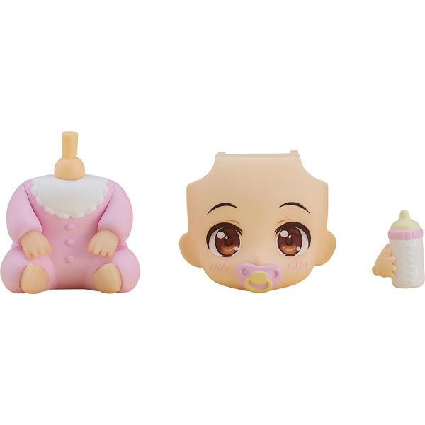 グッドスマイルカンパニー(GOOD SMILE COMPANY) きせかえ赤ちゃんセット ピンク ねんどろいどもあ ノンスケールフィギュア